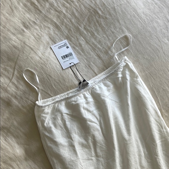 NWT Princess Polly Ermias Linen Blend Midi Skirt White - Picture 4 of 6